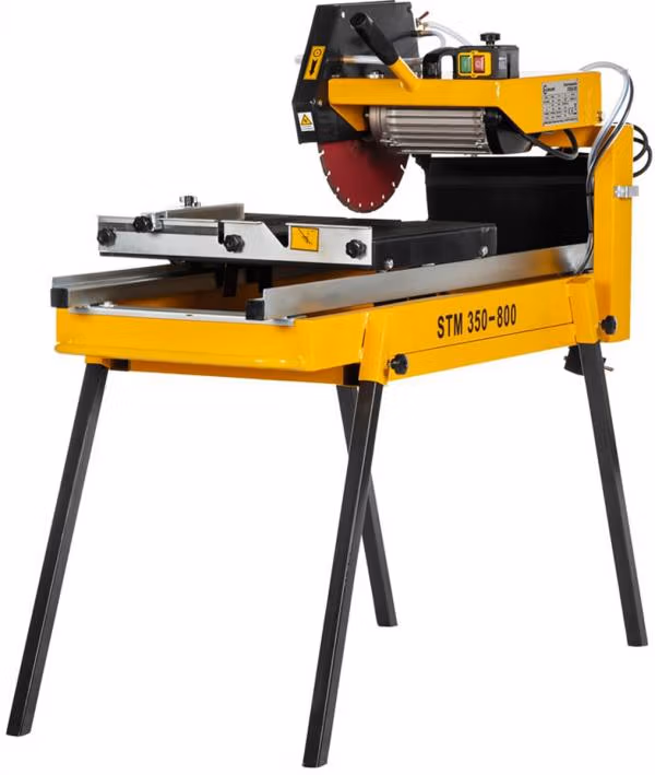 Masonary Saw Bench Stone Cutting Saw 80cm cut 35cm Blade Lumag STM350-800