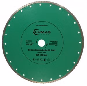 Lumag DS350T Turbo Diamond Blade