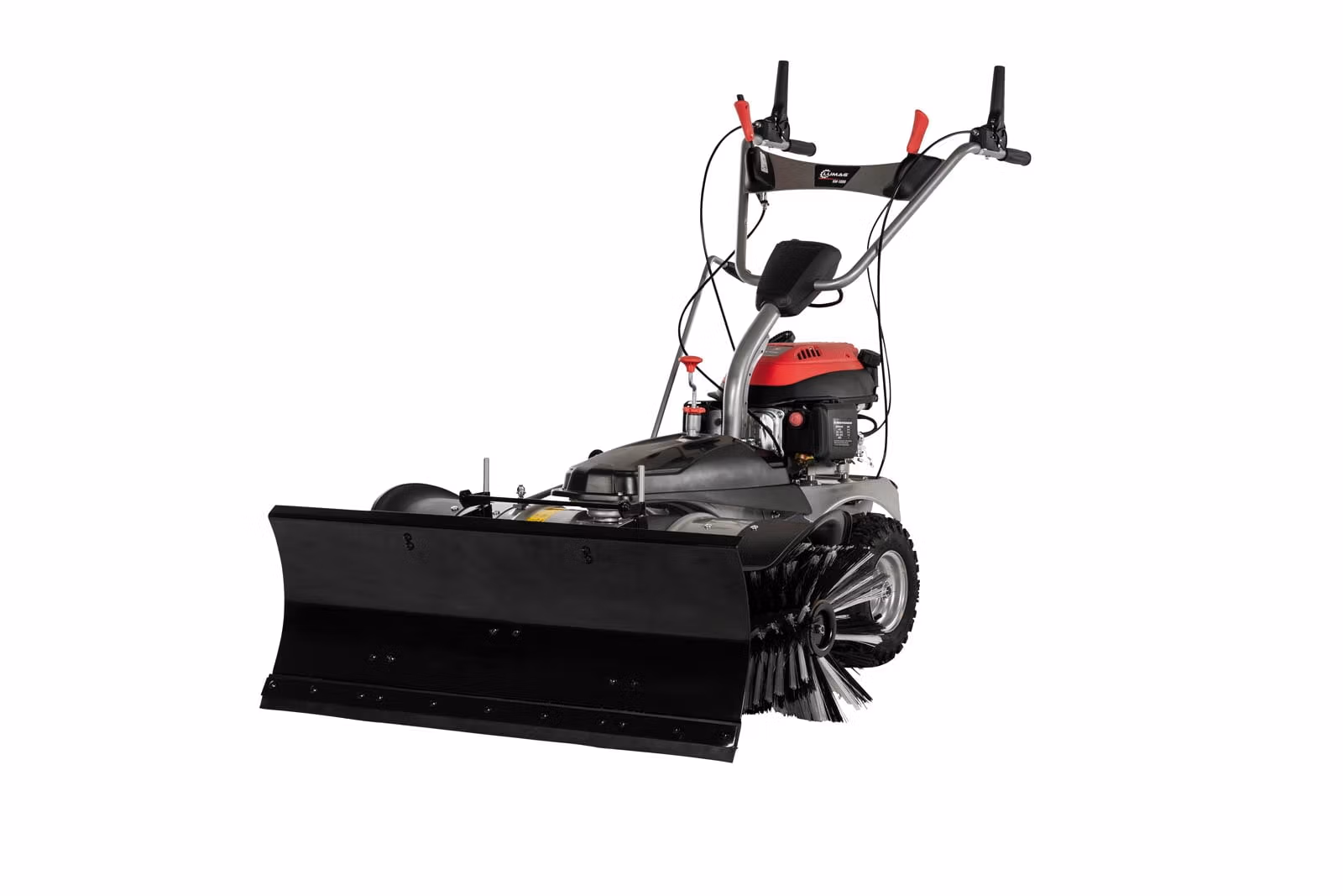 Power Brush Sweeper Lumag KM1000E – Petrol sweeper KM1000E with E-Starter (3in1-Set) - Image 8