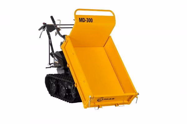 Mini Dumper tracked power barrow with drop side cargo box Lumag MD300 196cc Petrol 300KG 3+1 Gearbox - Image 2