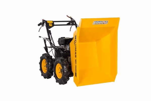 Mini Dumper 4 Wheel Drive Power Barrow Lumag MD300R 4wd Petrol - Image 2