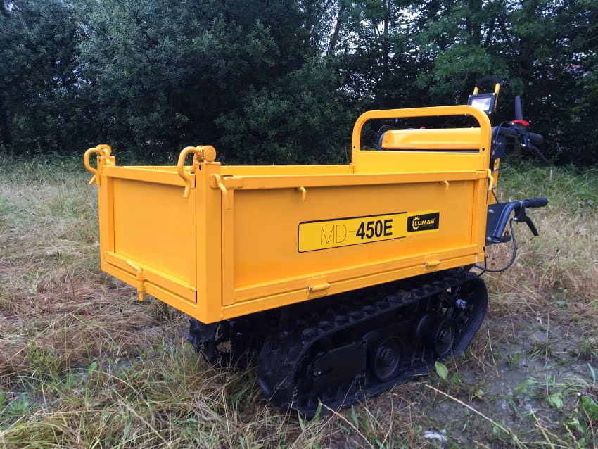 Mini dumper tracked electric power barrow Lumag MD450E 450KG capacity - Image 7