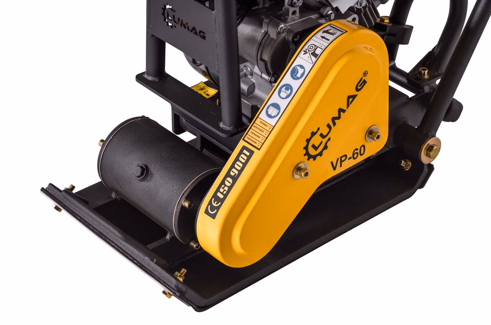 Compactor Plate Wacker plate comapctor Lumag VP60 Petrol 8.4KN 12" 60KG - Image 2