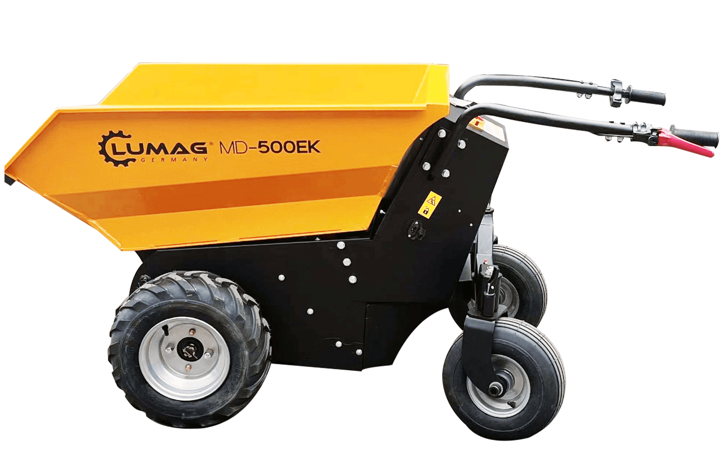 Lumag MD500EK 500kg Electric Power Barrow with Electric Tip - Last one of this model! Damaged in transit - Image 5