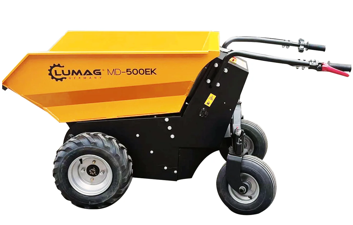 Lumag MD500EK 500kg Electric Power Barrow with Electric Tip - Last one of this model! Damaged in transit - Image 5