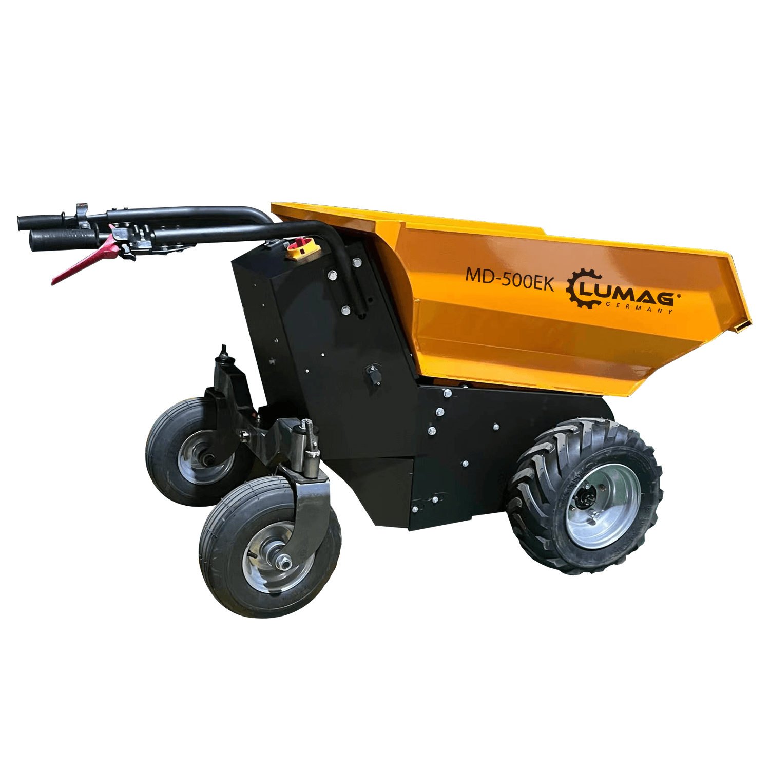 Lumag MD500EK 500kg Electric Power Barrow with Electric Tip - Last one of this model! Damaged in transit - Image 4