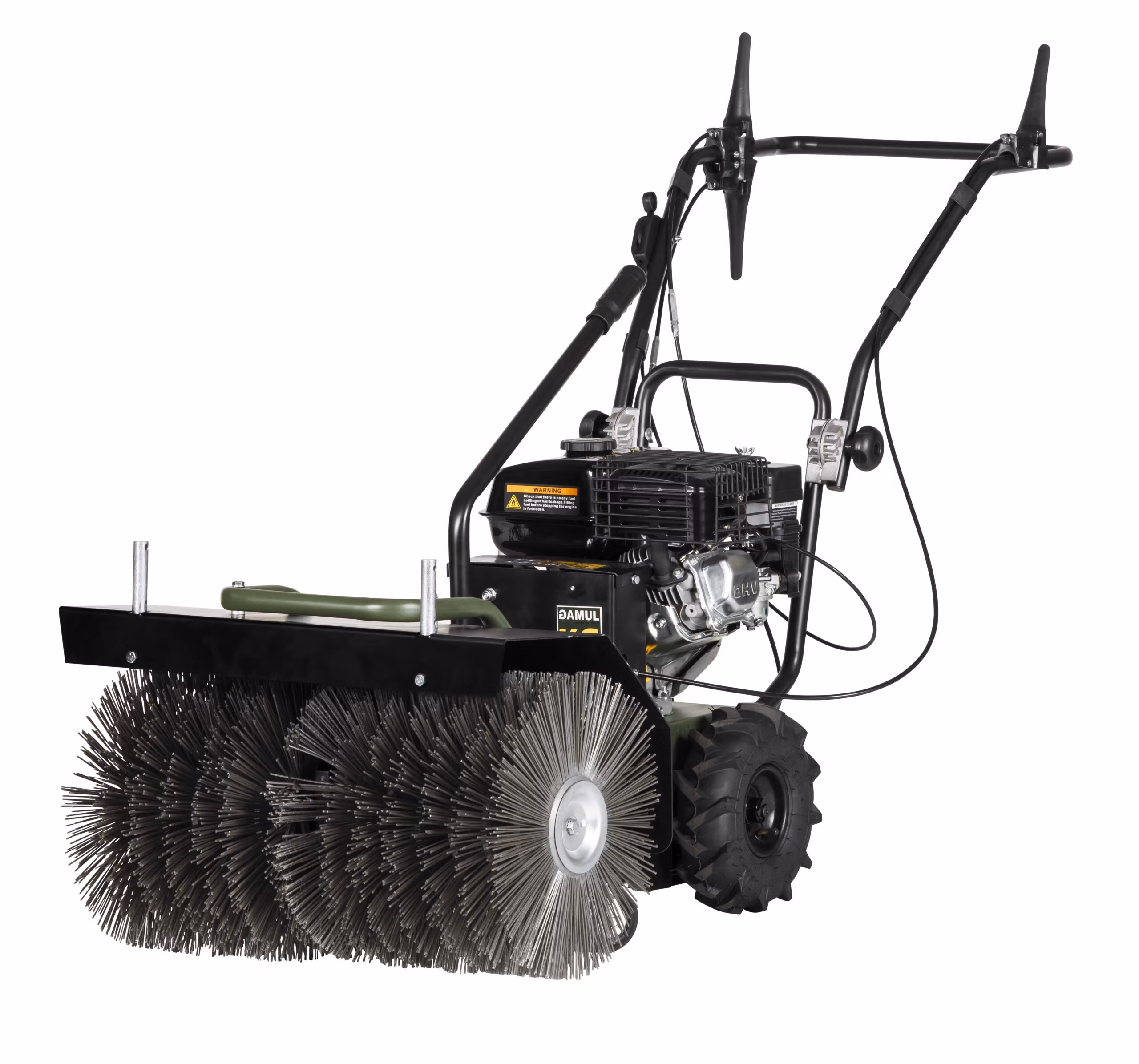 Petrol Sweeper Road Sweeper 600mm Wide 196cc GAMUL K6 - Image 2