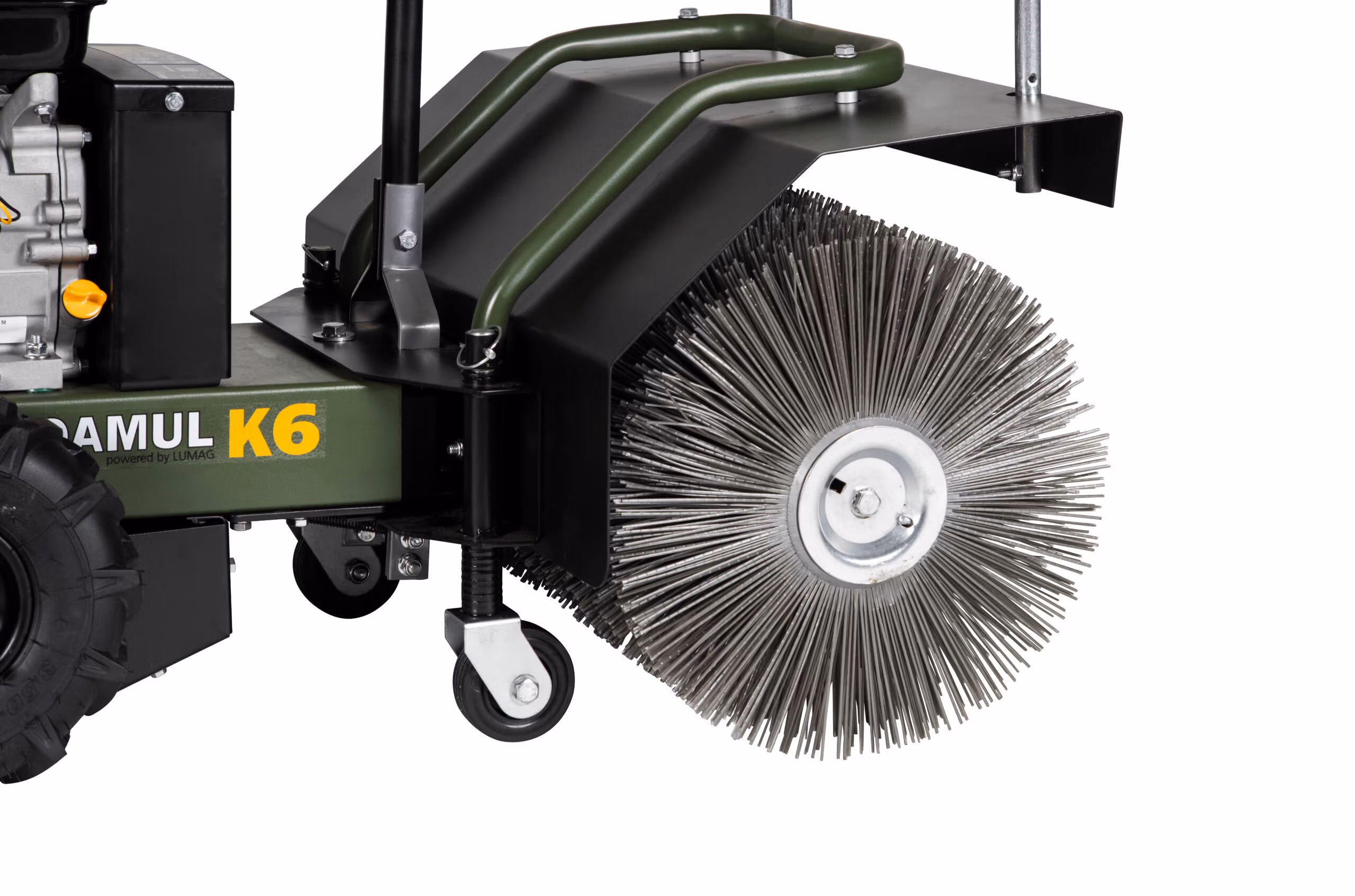 Petrol Sweeper Road Sweeper 600mm Wide 196cc GAMUL K6 - Image 6