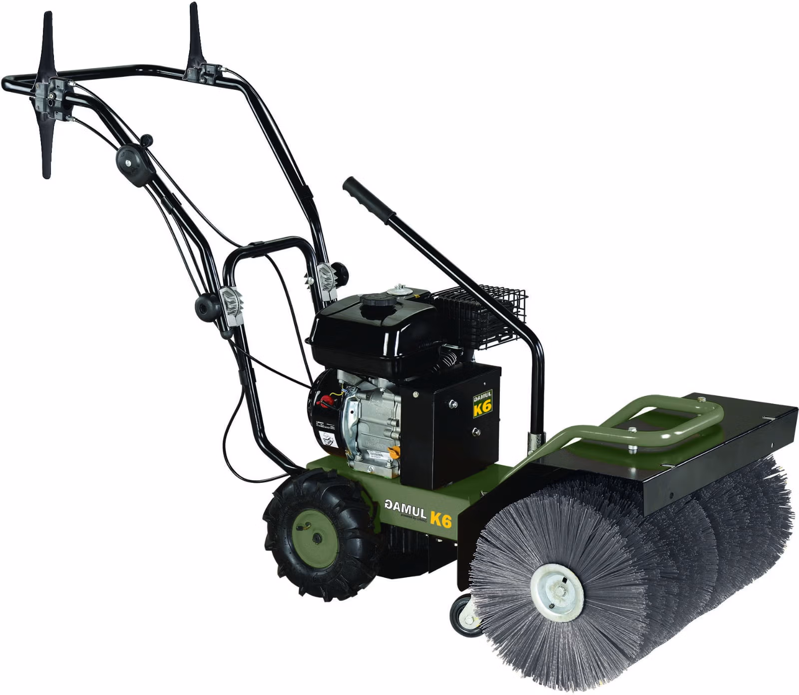 Petrol Sweeper Road Sweeper 600mm Wide 196cc GAMUL K6