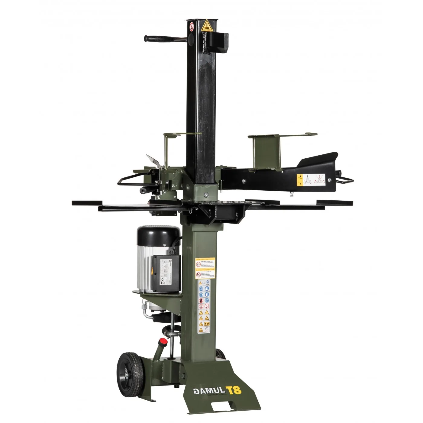 Log Splitter 8ton Vertical 230v Log Splitter 8 Ton GAMUL T8