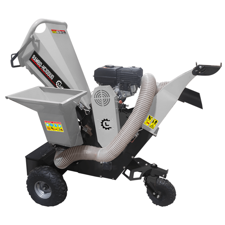 INTRODUCING THE RAMBO HC10 DUO CHIPPER SHREDDER: YOUR ULTIMATE GARDEN COMPANION