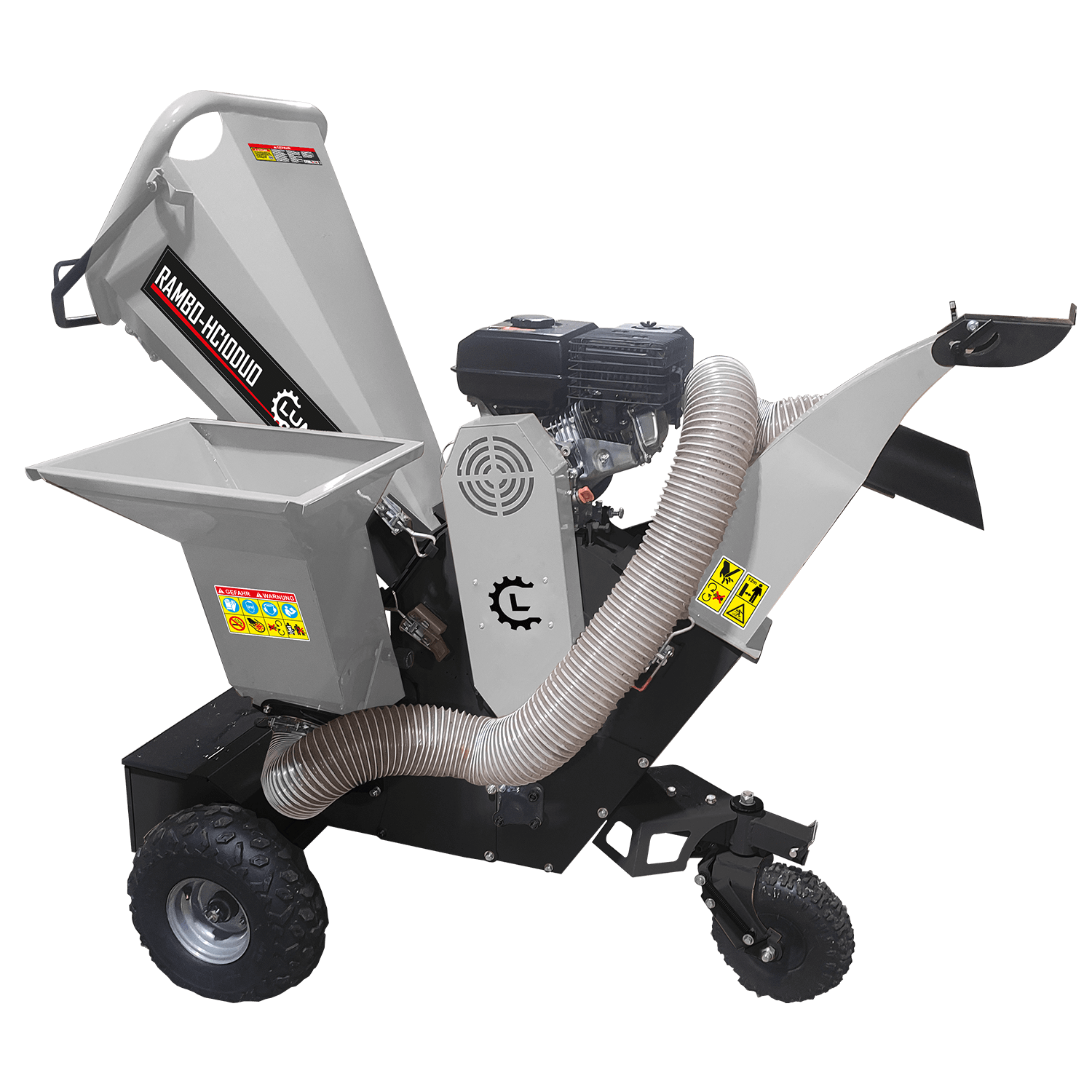 RAMBO HC10 DUO WOOD CHIPPER SHREDDER COMBI