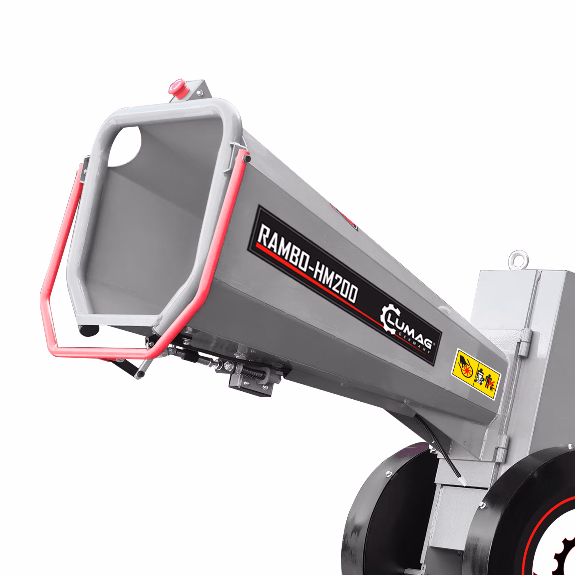 Branch Logger Petrol wood chipper Lumag Germany HM200 logs up Branches up to 120mm - Image 4