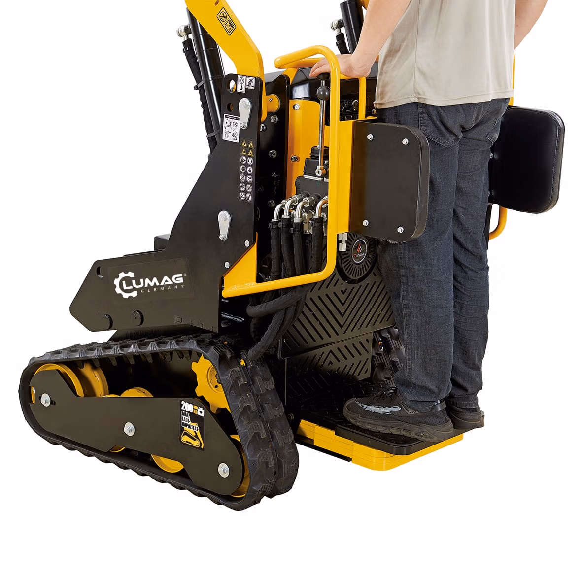 Multi Truck ride on multi tool loader Lumag MT250 Includes loader bucket - Image 2