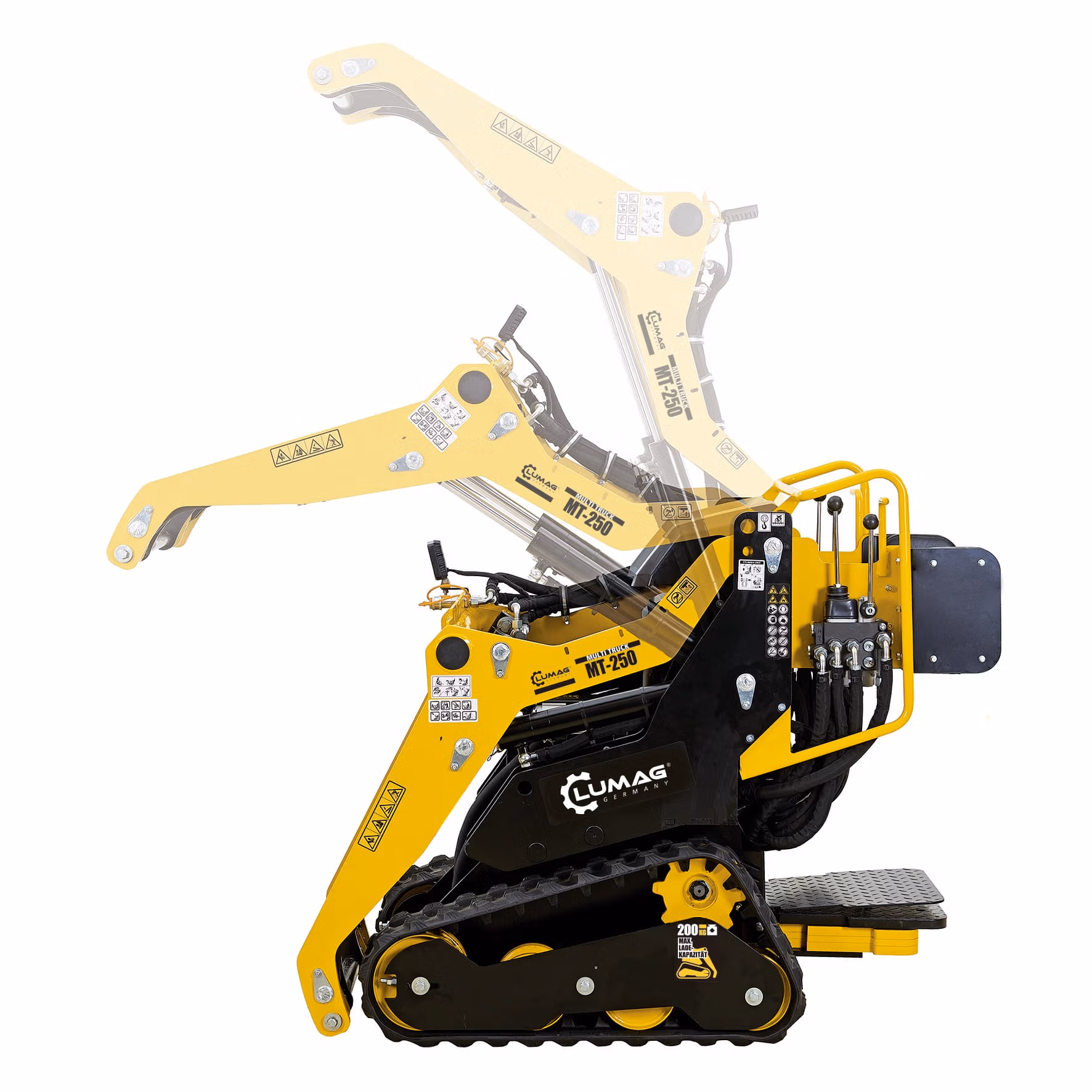 Multi Truck ride on multi tool loader Lumag MT250 Includes loader bucket - Image 8