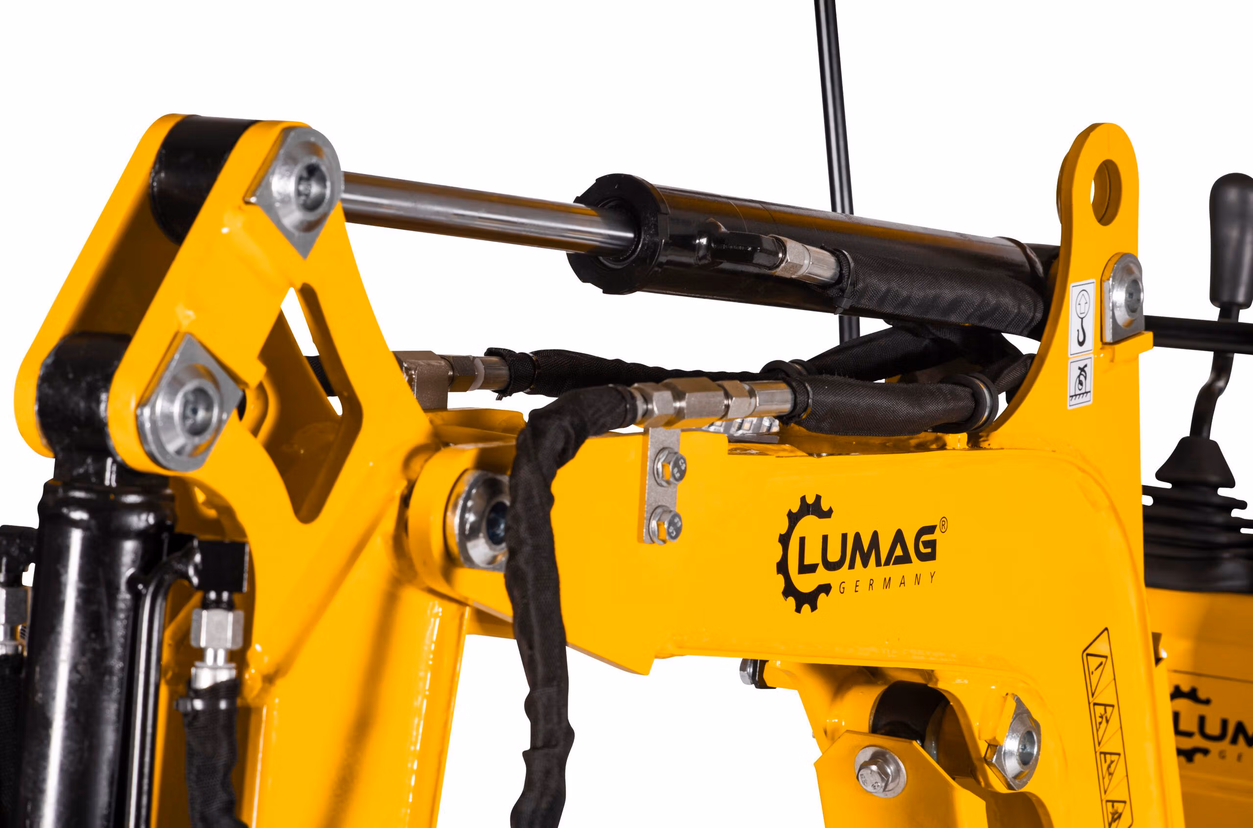 Mini Digger with ROPS 600KG Micro digger Incudes accessories Lumag MB600 - Image 5