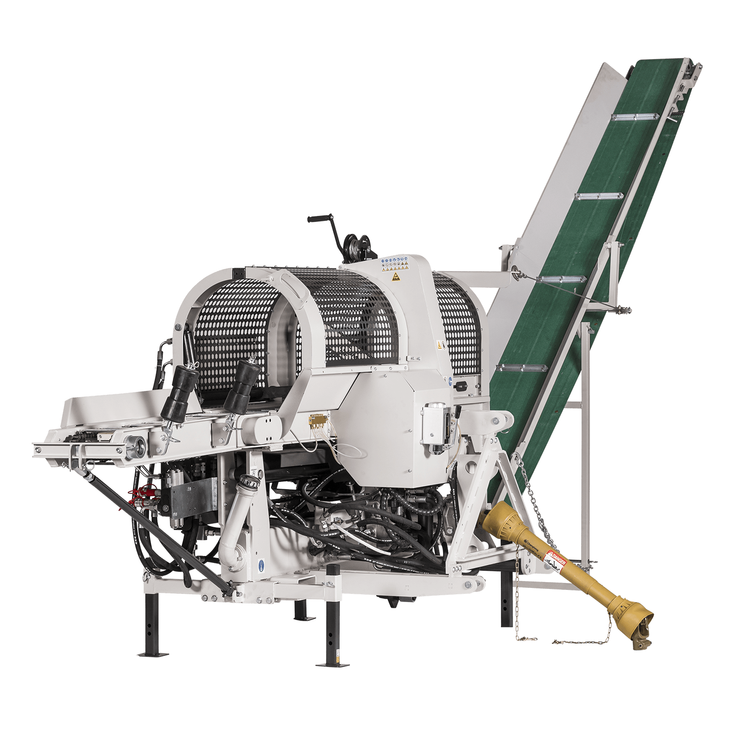 Firewood Processor 12ton Splitting 40cm Cut hydraulic control PTO Drive Lumag SSA400HZPROS