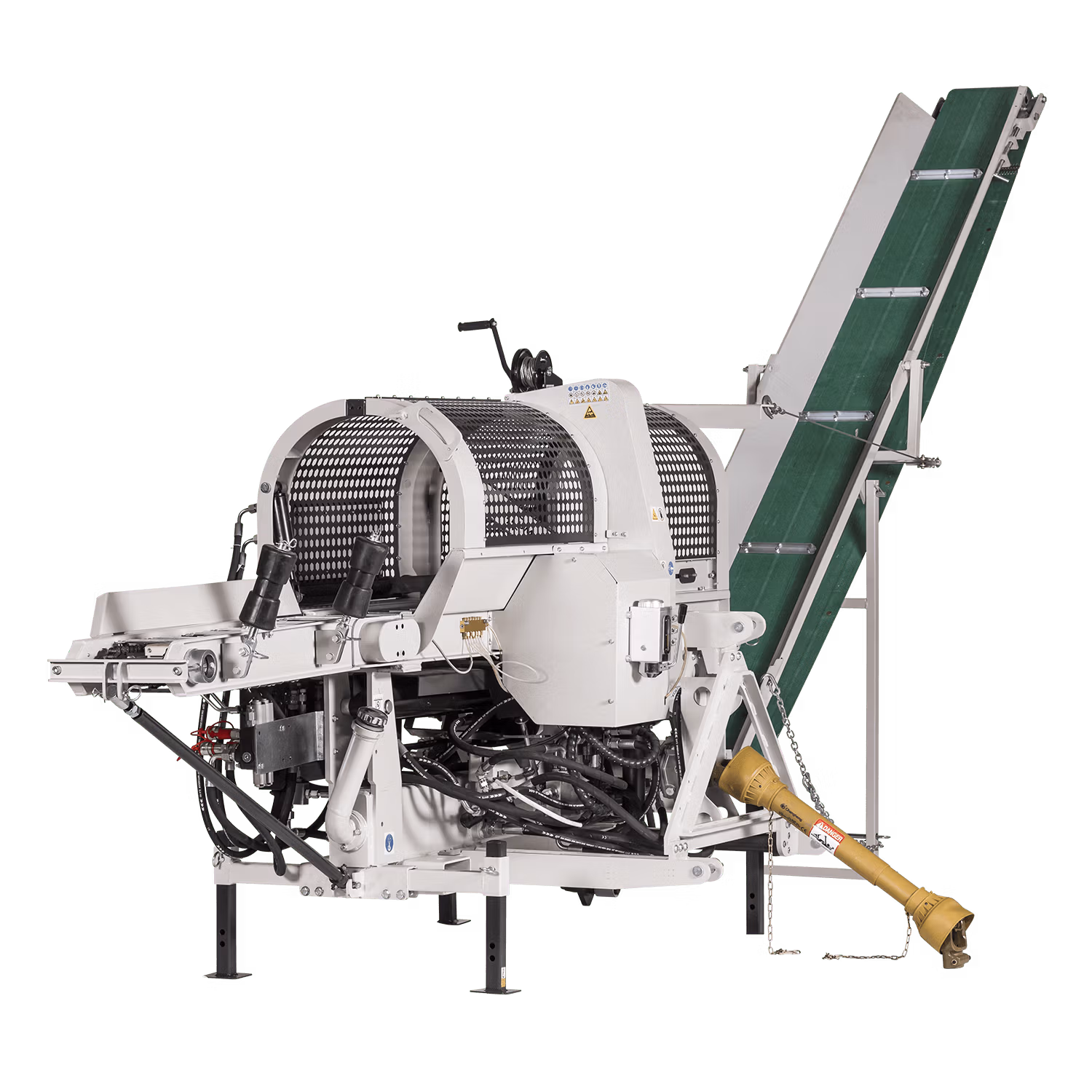 Firewood Processor 10ton Splitting 40cm Cut hydraulic control PTO Drive Lumag SSA400ZHPROS