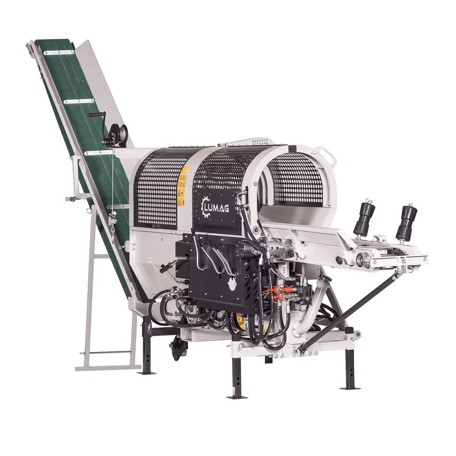 Firewood Processor 10ton Splitting 40cm Cut hydraulic control PTO Drive Lumag SSA400ZHPROS - Image 4