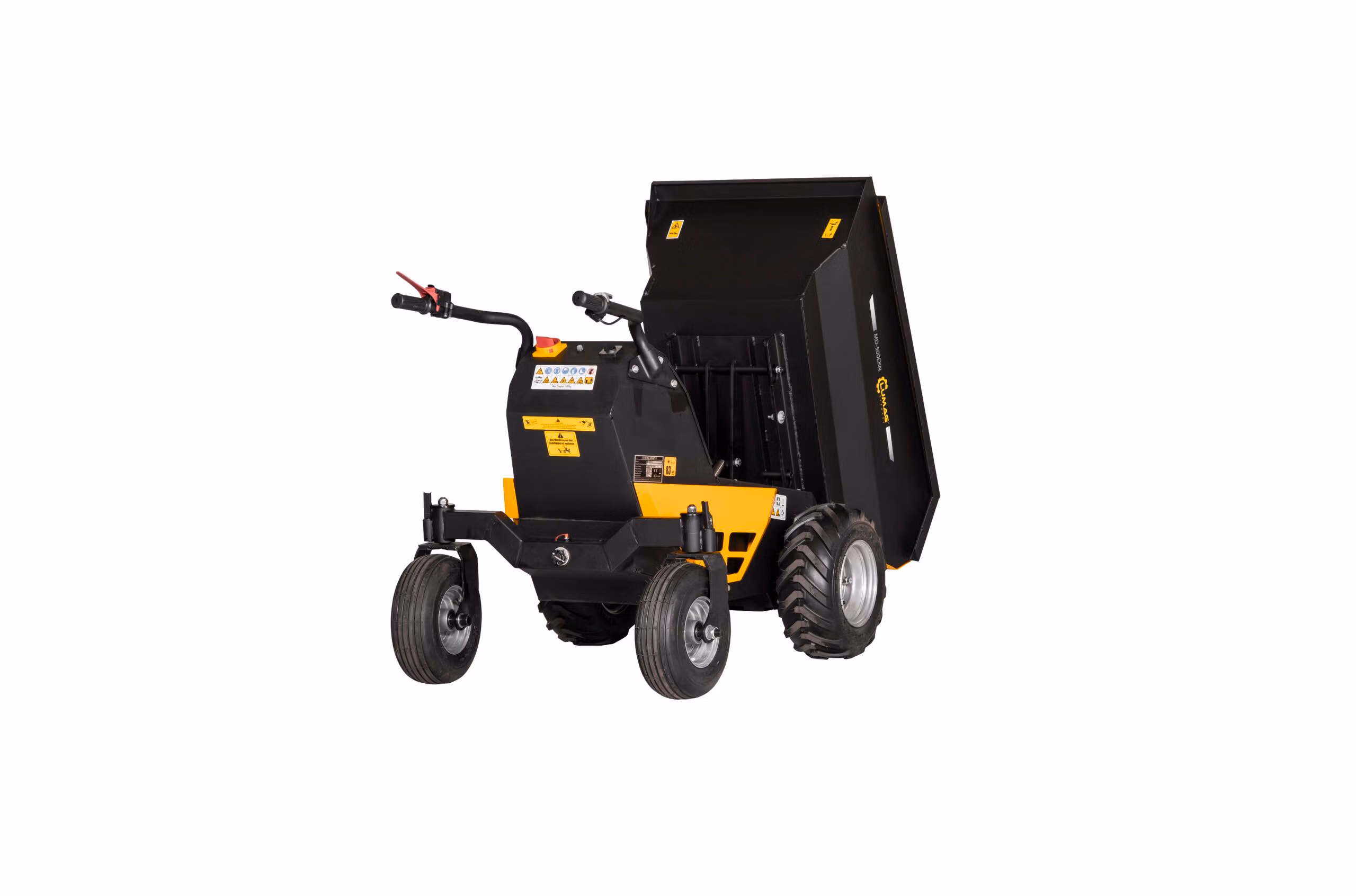 Mini Dumper electric power barrow Lumag MD500EKN 48V with Power Tip 500KG Capacity - Image 10