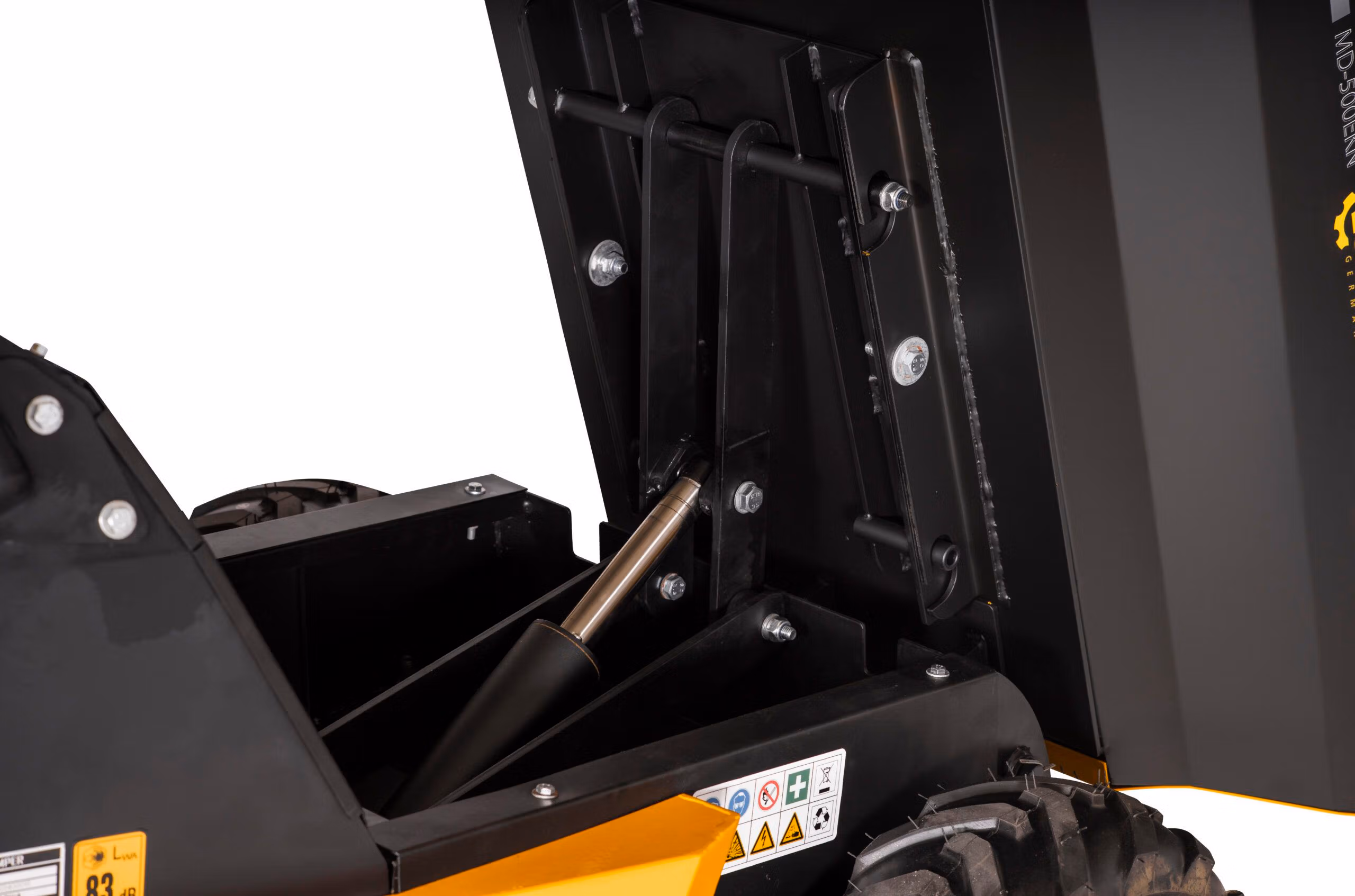 Mini Dumper electric power barrow Lumag MD500EKN 48V with Power Tip 500KG Capacity - Image 15