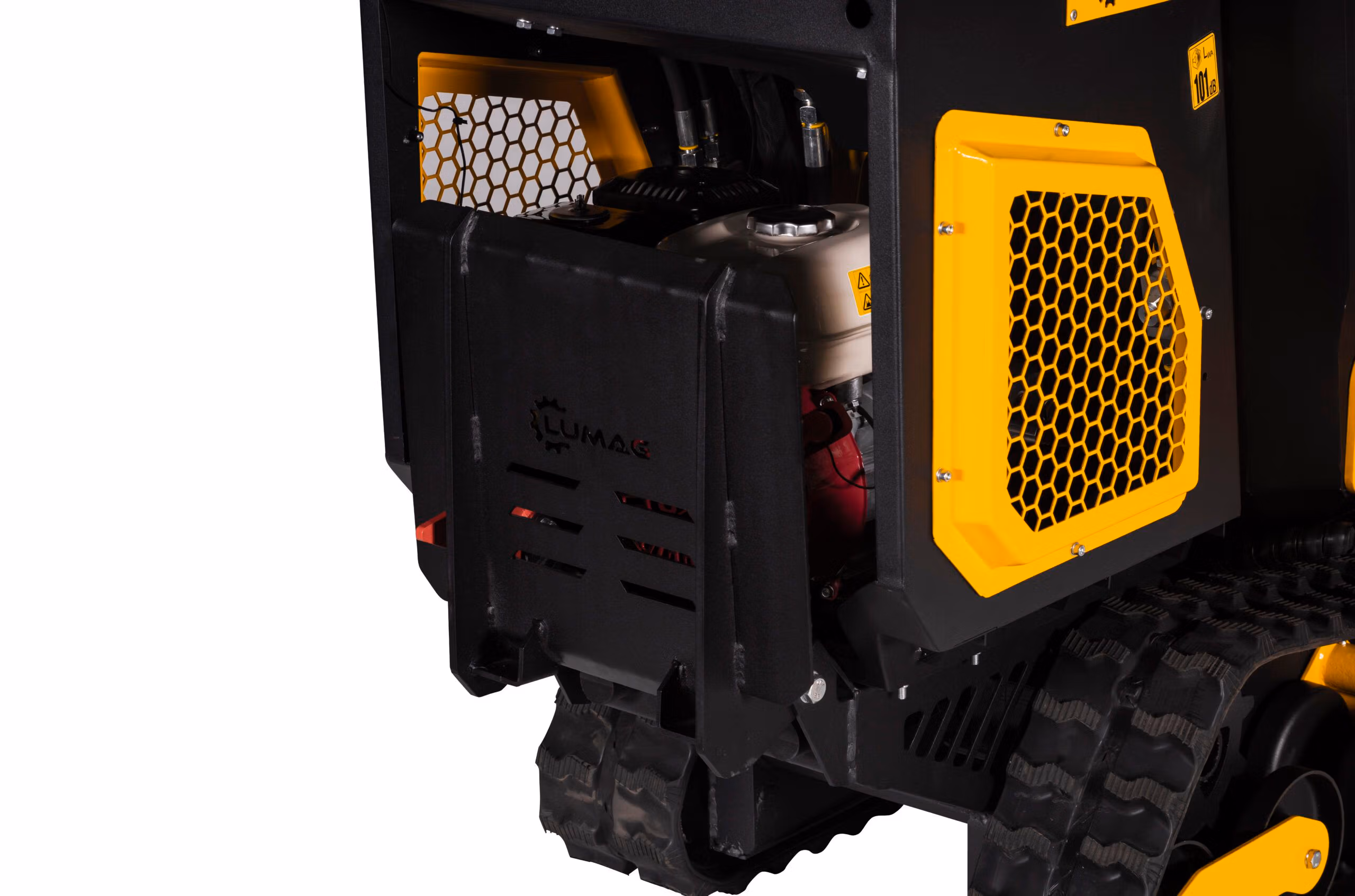 Italian Made Mini Dumper Premium Hydraulic Drive Power Barrow with Honda Lumag VH500GXARS - Image 2