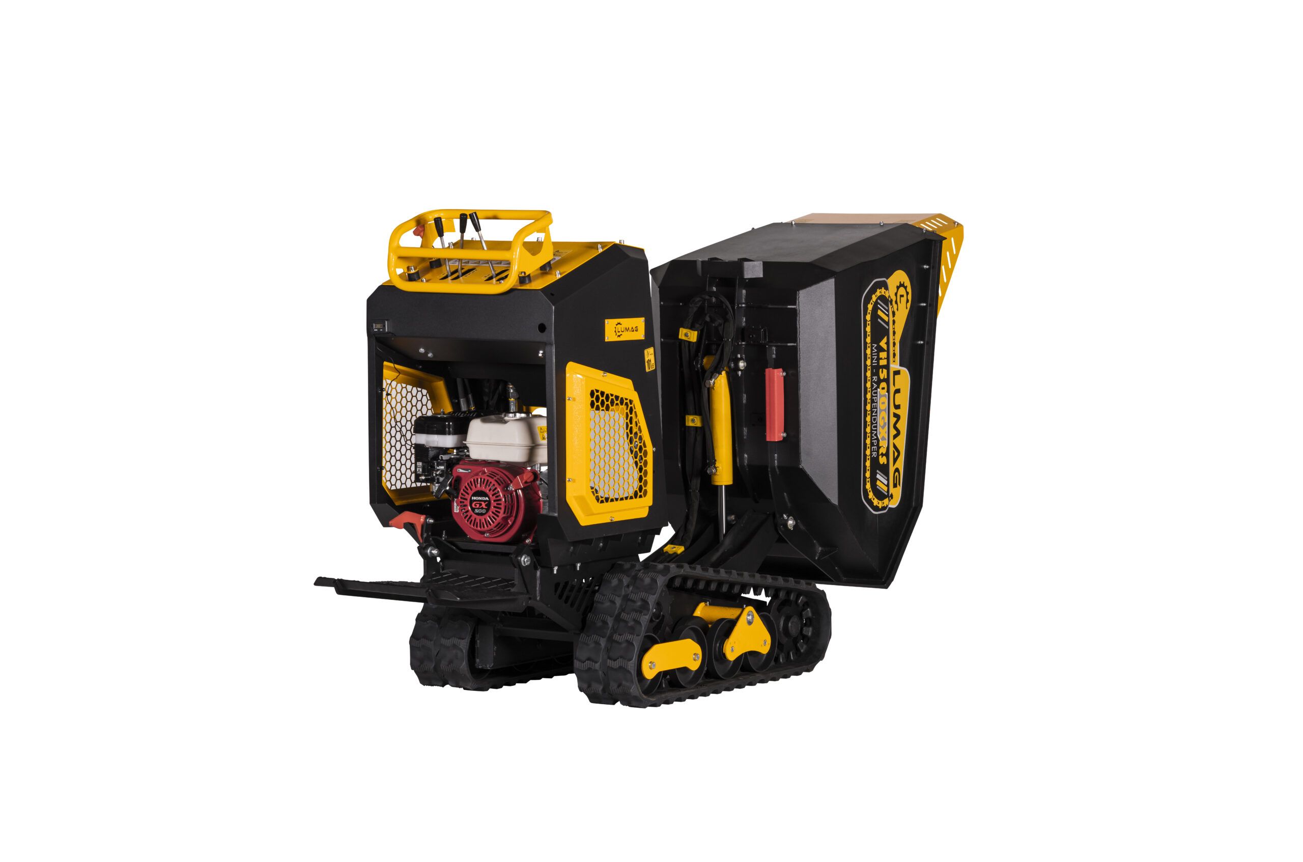 Italian Made Mini Dumper Premium Hydraulic Drive Power Barrow with Honda Lumag VH500GXARS - Image 10