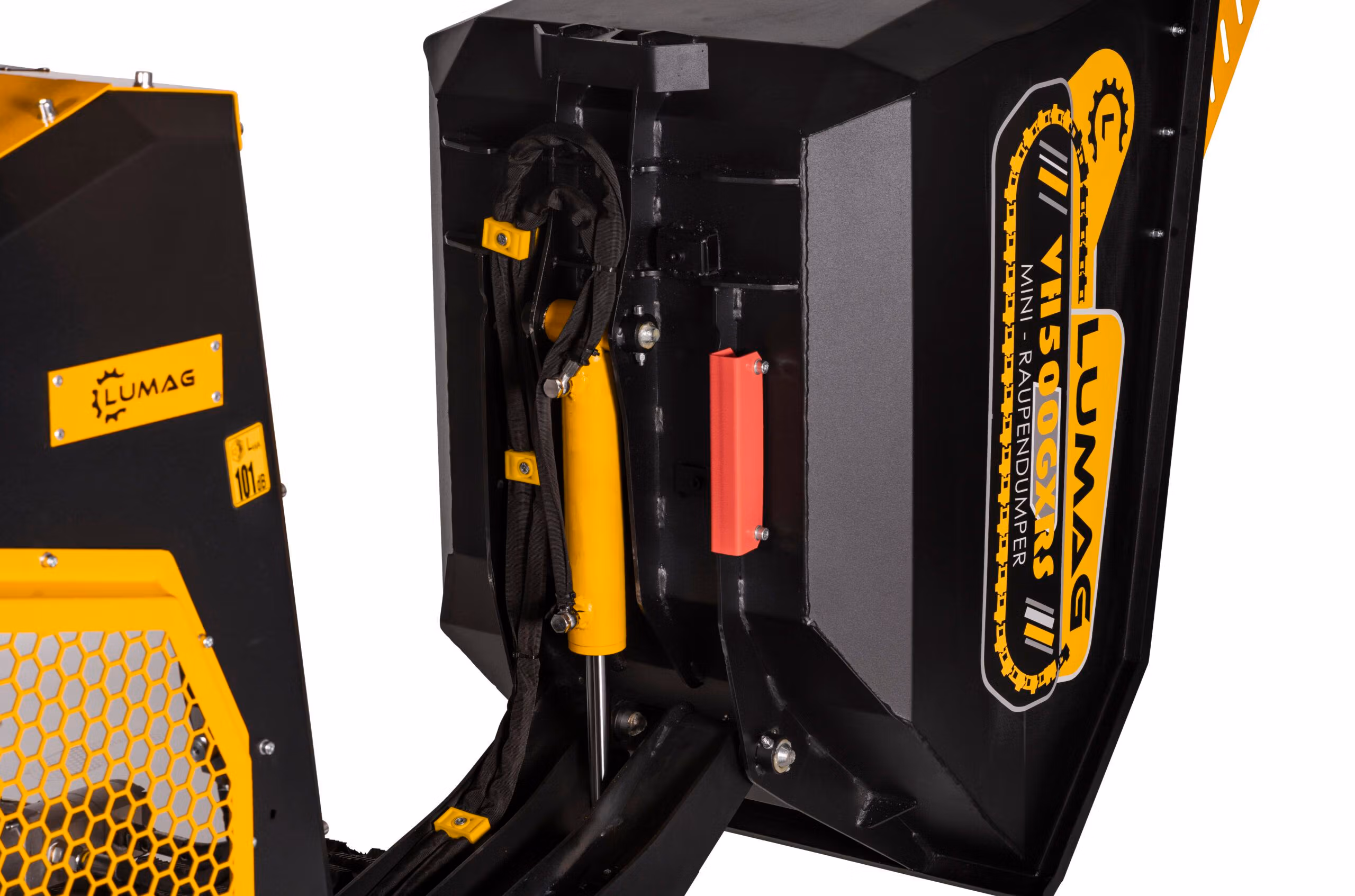 Italian Made Mini Dumper Premium Hydraulic Drive Power Barrow with Honda Lumag VH500GXARS - Image 11