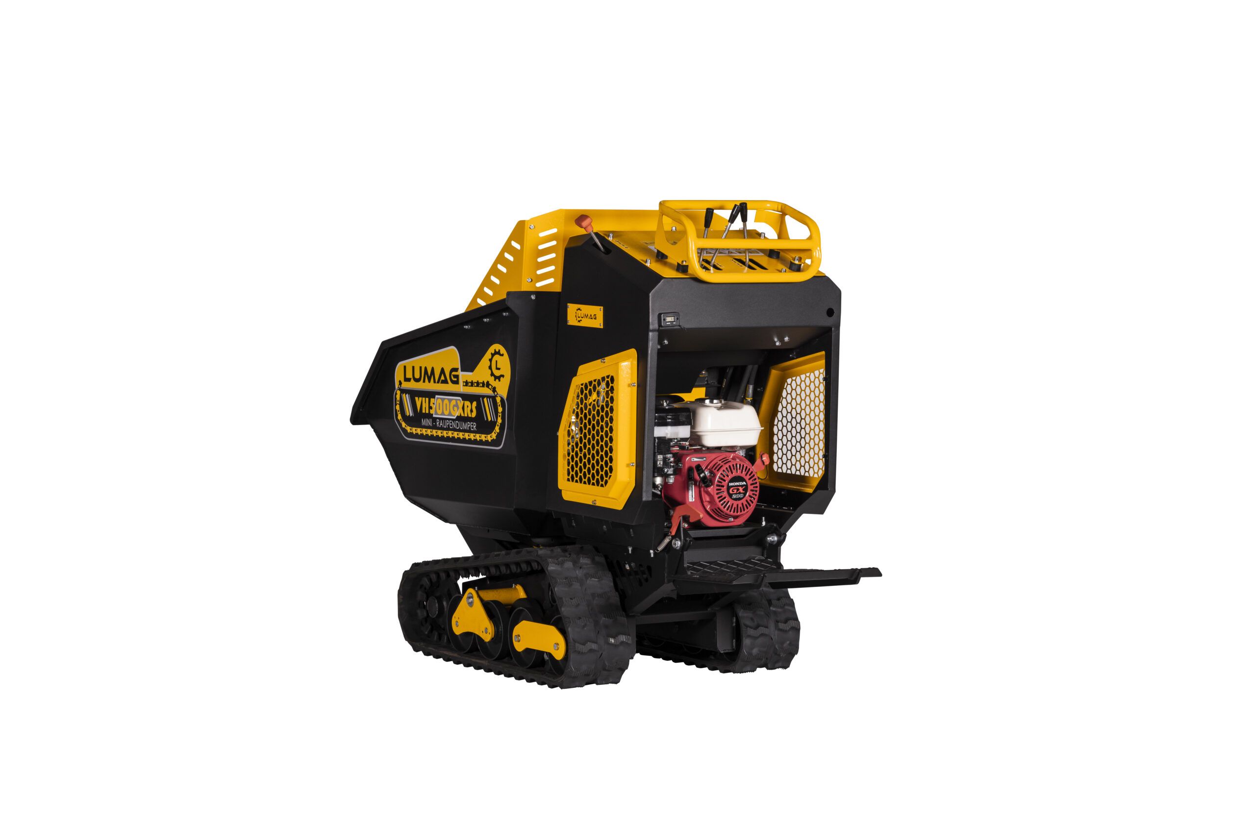 Italian Made Mini Dumper Premium Hydraulic Drive Power Barrow with Honda Lumag VH500GXARS - Image 12