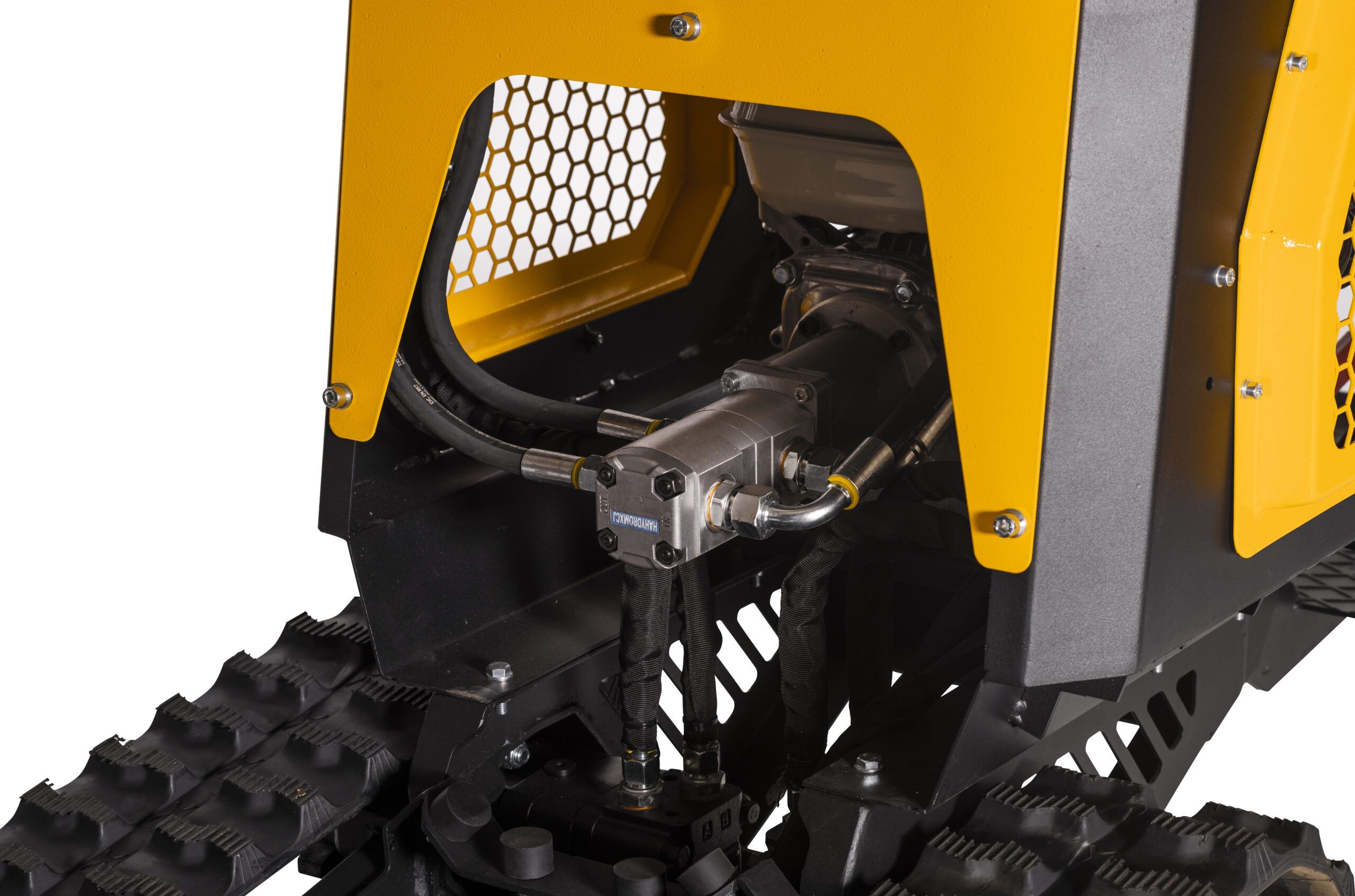 Italian Made Mini Dumper Premium Hydraulic Drive Power Barrow with Honda Lumag VH500GXARS - Image 16