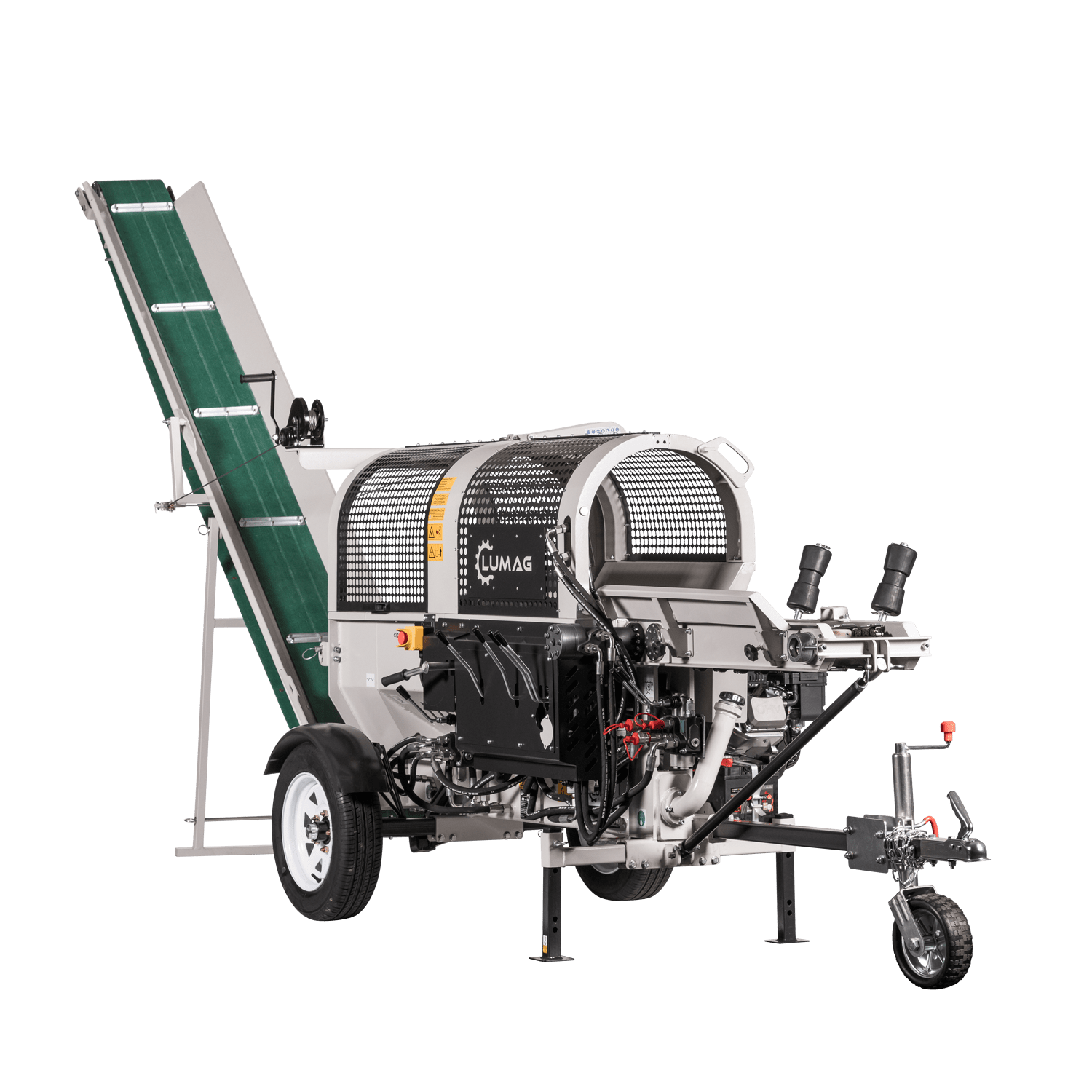 Firewood processor Petrol Firewood porcessor 12ton splitter 40cm cut with Hydraulic controls Lumag SSA400GHPROS - Image 5