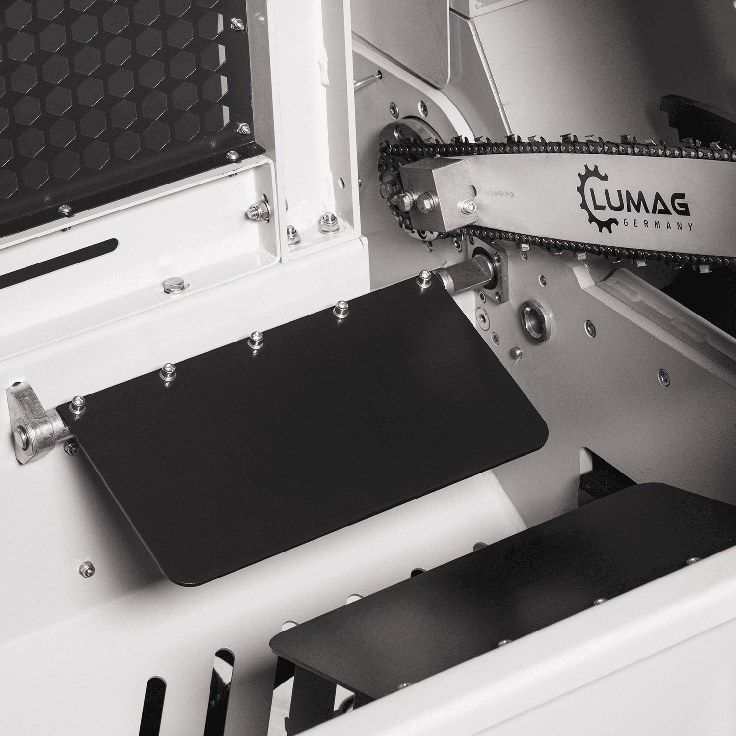 Firewood processor Petrol Firewood porcessor 12ton splitter 40cm cut with Hydraulic controls Lumag SSA400GHPROS - Image 8