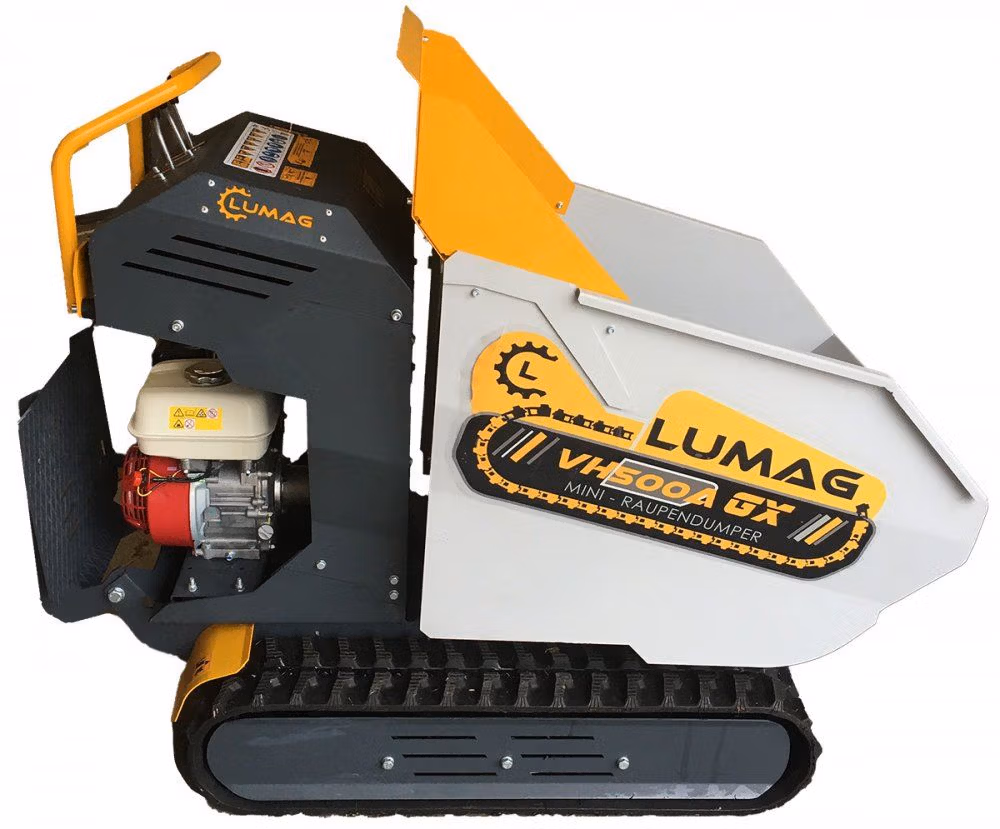 Mini Dumper High Tip Skip loader Power Barrow with Honda engine Lumag VH500GXAHT - Image 10