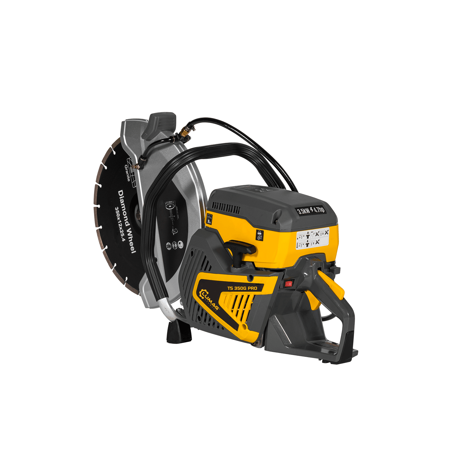 Petrol Disc cutter 350mm Concrete Saw Lumag Germany TS350GPRO - Image 4
