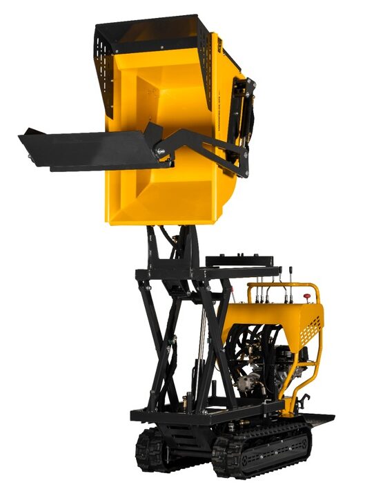 Honda Engine Mini Dumper Tracked Barrow Skip loader & Loading Shovel Lumag Germany VH500NPROGXHTS