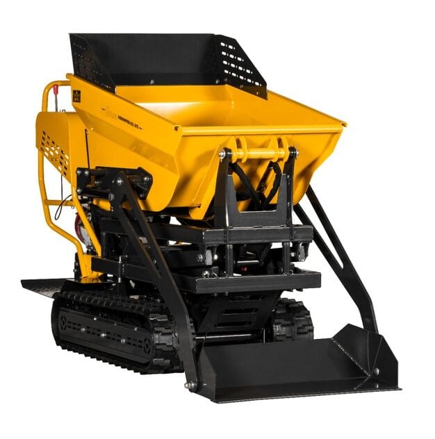 Honda Engine Mini Dumper Tracked Barrow Skip loader & Loading Shovel Lumag Germany VH500NPROGXHTS - Image 10