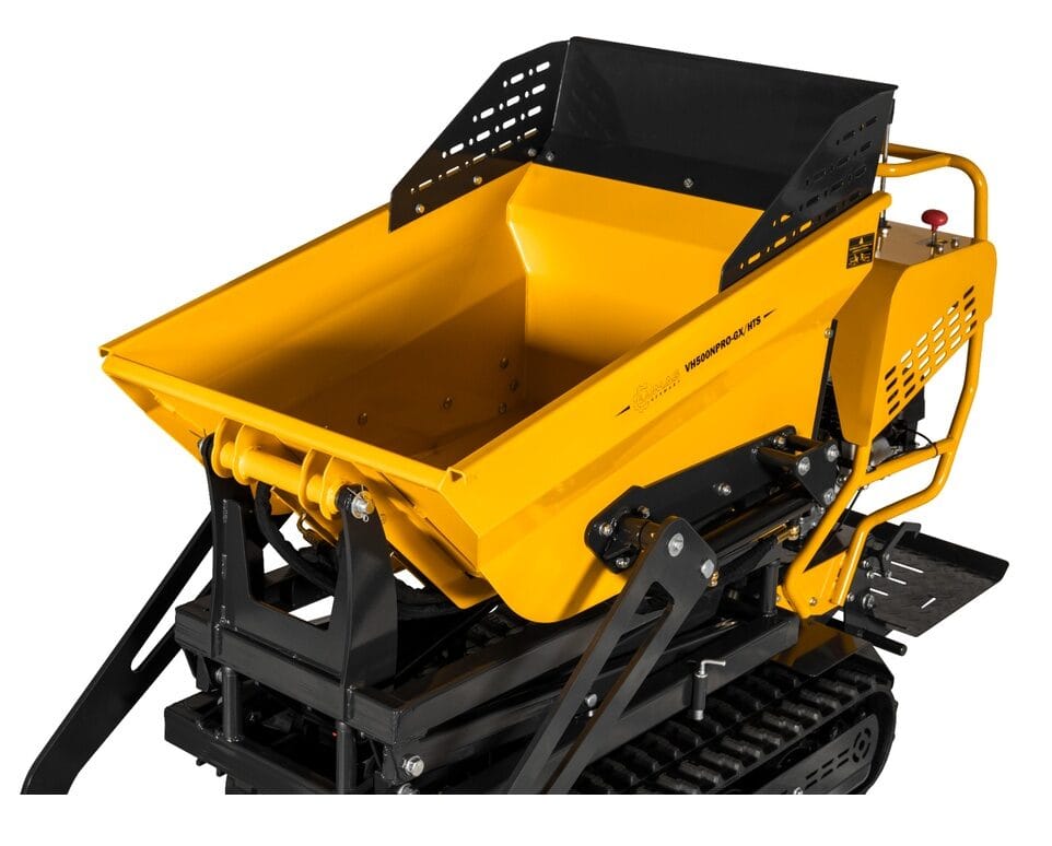 Honda Engine Mini Dumper Tracked Barrow Skip loader & Loading Shovel Lumag Germany VH500NPROGXHTS - Image 7