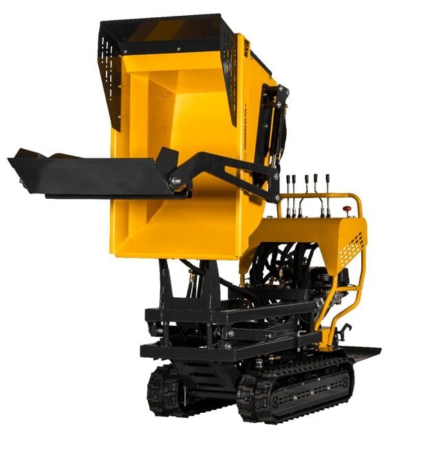 Honda Engine Mini Dumper Tracked Barrow Skip loader & Loading Shovel Lumag Germany VH500NPROGXHTS - Image 8