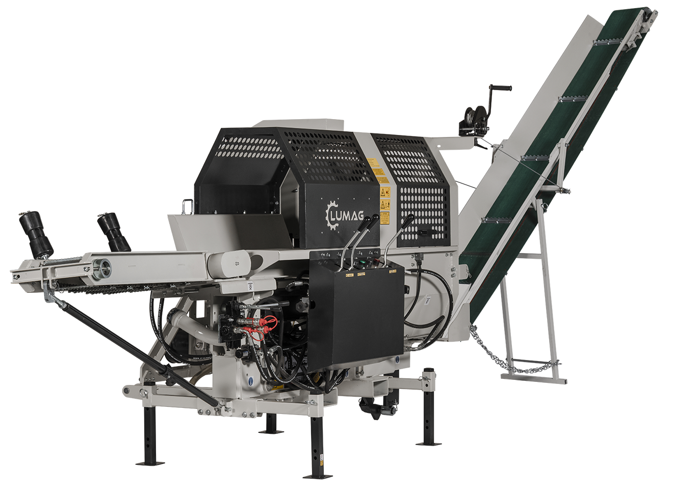 Firewood Processor 12ton Splitting 38cm Cut hydraulic control PTO Drive Lumag SSA40012PROZ